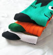 Personality Halloween Pumpkin Socks Fashion Funny Cute Happy Cartoon Male Sock Autumn Comfortable Stitching Pattern Cotton Socks