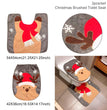 Merry Christmas Bathroom Curtain Santa Claus Toilet Seat Christmas Decorations
