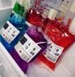 Transparent Food Grade PVC Drink Beverage Bag Vampire Blood Bag Cosplay Pouches Props Halloween Party Decoration Supplies