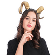 New horn antlers headband wide headband Christmas Halloween resurrection exaggerated headwear