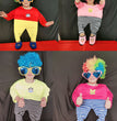 Complete set of villain dance costumes