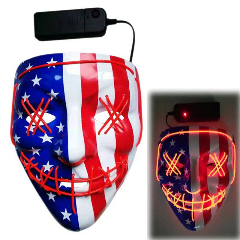 Halloween LED Light Up Mask