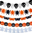 Halloween Flag Props Paper Pull Flower