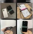 Universal Crossbody Phone Lanyard Chain Back Clip Detachable