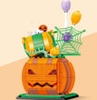 Candy Pumpkin House Assembled Blocks Halloween Gift