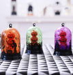 Halloween witch black cat led lights