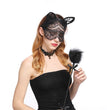 Halloween accessories lace cat veil