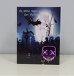 Black V Halloween Horror Glowing Mask
