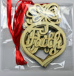 Christmas bulb decoration hollow small pendant