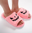 Halloween Shoes Winter Cute Warm Home Slippers Women