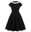 Halloween bat embroidered dress