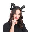 New horn antlers headband wide headband Christmas Halloween resurrection exaggerated headwear