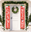 Christmas curtain couplet
