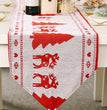 Christmas decorations knitting cloth table flag