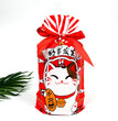 Christmas old man tree drawstring bag