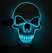 Skull LED Glowing Halloween Mask