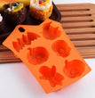 Halloween Pumpkin Cakes Silicone Mold Bald Cake Cake Chocolate Mold Jelly Mold Decorations 23 X 16.5 X 3cm