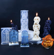 Halloween Pumpkin Skull Silicone Candle Mould