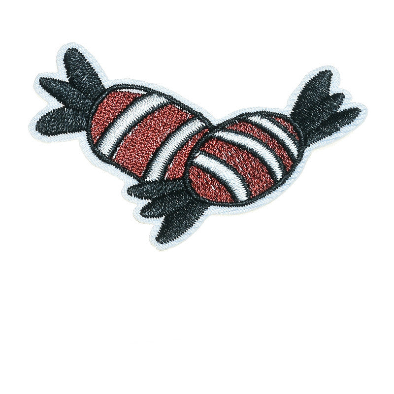 Cartoon Embroidery Halloween Clothes Pants Decorative Fabric Patch