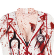 Halloween nurse slim long sleeve dress