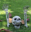 Halloween skeleton skeleton Simulation human body plastic decoration ghost house secret room props