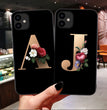 26 English Alphabet Silicone Phone Cases