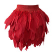 Wild Sexy Feather Skirt Party Carnival Nightclub Performance Dance Skirt