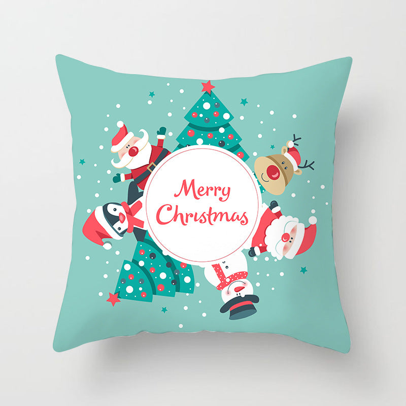 Christmas cartoon pillowcase