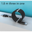 Magnetic data cable