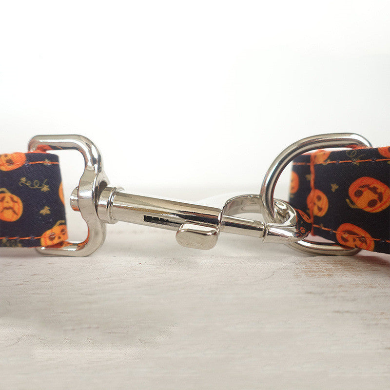 Pet supplies set Halloween style set with bow set