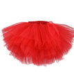 Halloween costume girls 6 layer tutu fluffy tulle little princess dance petticoat TUTU multi-layer skirt