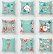 Christmas cartoon pillowcase