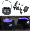 Halloween Witch Pot Smoke Machine LED Humidifier Color Changing Creepy Decor