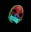 Halloween skull LED glowing mask