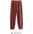 Thermal Coral Fleece Leisure Baggy Pajama Pants
