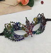 Halloween Half Face Lace Mask Small Pointed