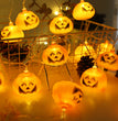 Led decorated Halloween lights