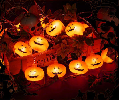 Halloween Decoration Pumpkin Lantern Led Lantern String Light