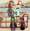 Halloween creative pumpkin witch doll