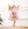 Christmas angel plush pendant