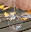Transparent christmas ball