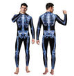 New Halloween Skull One Piece Suit