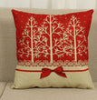 Christmas elk pillowcase