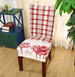 Christmas universal elastic chair cover