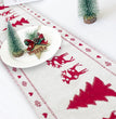 Christmas Elk Snowman Table Runner Merry Christmas Decorations