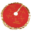 Christmas Decorations Christmas Tree Skirt Deer Carriage Tree Skirt
