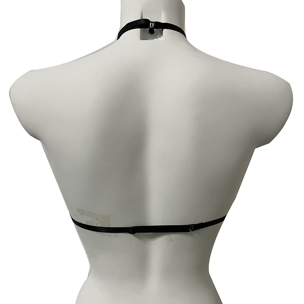 Club Halloween Skull Hooded Bra Underwear
