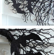 Halloween Simulation Decoration Wreath Black