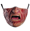 3D Halloween horror style digital printing dustproof protective mask