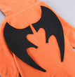 Halloween pumpkin hooded jumpsuit